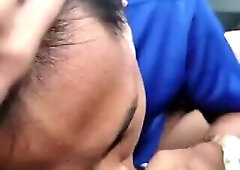 Sucking a cock in the car.