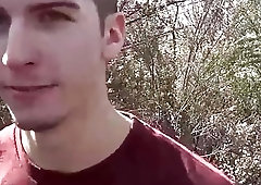 Brian gets spunk on his face after a bum rushing