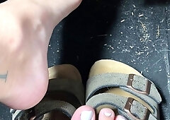 Amateur Trampling brings you Foot Fetish xxx mov