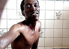 Incredible ebony boy's Rod