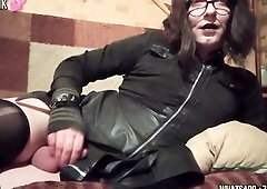 Sissy Training Hard With Homemade Dick Play