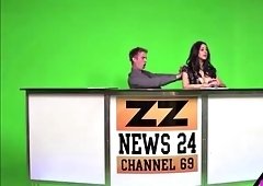 Milf Ariella Ferrera intense shower sex while showing big boobs