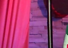 Beefy Guy By The Pole