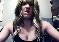 Just Playmate Pt3! Taking off my top so u can watch my silicone skin and corset!