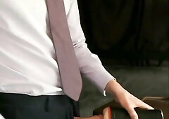 Dude in a Suit Milks off in Fleshlight