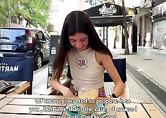 I Bought a Student's Pants at a Public Cafe and This babe Offered to Bang - Katty West