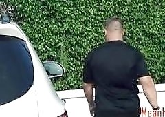 Captured teen slut dominated and fucked hard by BDSM pervert