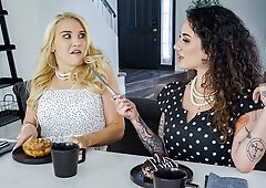 Spicy Arabelle Raphael and Julia Robbie's missionary clip