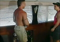 Amazing male pornstars Devyn Foster and Donnie Russo in horny tattoos, hunks gay sex movie