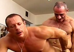 these military fellows spend the day poking