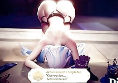 Furina Genshin Impact Compilation CG Anime Dragk Animation Aether Neuvillette