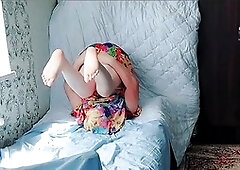 Young transgender beauty enjoys high-quality videos