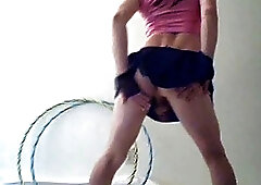 Hot Tgirl Webcam Strip!