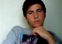 Aussie cums all over the camera