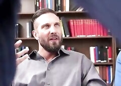 Ebony Cuckold Watching Black Wife Double Permeated By White Ramrods