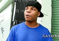 White & black gay story