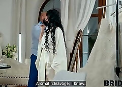 BRIDE4K&period; Gorgeous and naughty young bride jumped on a big dick&period; Hot sex with Kama Oxi