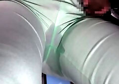 Fuck young Japanese girl on the bus