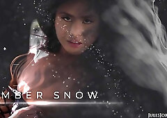 Tiny Asian Slut Ember Snow Takes Dredd's MASSIVE Dick Up Her Asshole - Exclusive Scene - JulesJordan