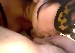 LATINA LICKS/SUCKS MY DICK?!?