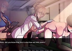 Futadom World - Getting rectal measured by the futa police (8)