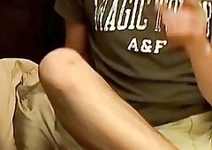 Twinks Ayden James and Kayden Daniels are smoking and blowing