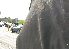 ambling up to can jizzing in Walmart fitting apartment