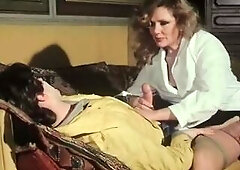 Sex Therapy for Limber Schlongs: the Doctor Sucks Him off and This guy Eats Her Out.