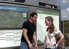 Horny dude fucks sexy girl with plump ass Mattie Borders