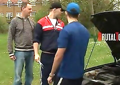 Outdoor Threeway Sucking & Rimming