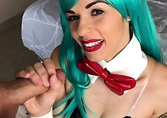 POV Handjob Blowjob cumshot compilation