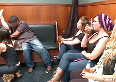 Blonde Fucked In Billiards Club