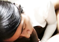 The superlatively good facial mask is this guy's sperm