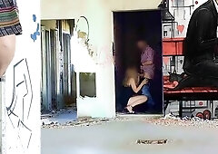 That babe rewarded this voyeur in an unpredictable way