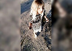 walking clothed as a woman with heels in public very sexy