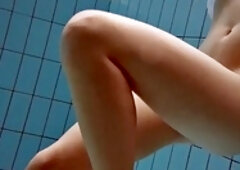 Lola likes to show off her sexy boobs