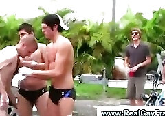 Gays outside wrestling about for college haze