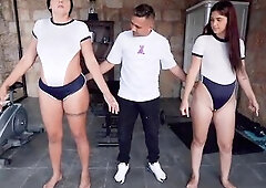 EXERCISE ROUTINE ENDS IN HAWT SEX - MELANY LALIN GIRL