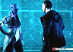 Alien Chick Takes Earthen Dick Into Her Alien Asshole - Erik Everhard And Rachel Starr