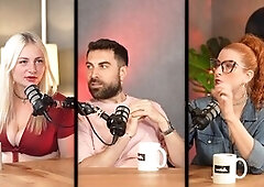 Playful blonde with big tits and a sexy redhead from Wetalk X