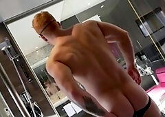 Maskurbate: Amazing Frank L cumshot porn