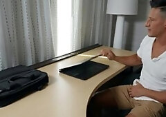 Drill My Hole: Jax Thirio throat fucking scene