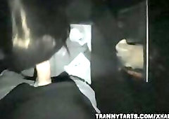 CDs and t girls at the gloryhole