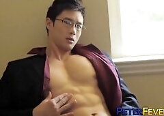 Gay jerking off, gaysian, peter le