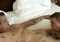 JockBreeders - Inked Brandon Reed loves big dick Ryan Tyler