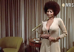 Naked Pam Grier retro compilation video