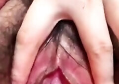 Chinese Girl Masturbate With Cucumber