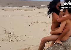 I Smash A Cool Native In A Public Beach And Jism ( )
