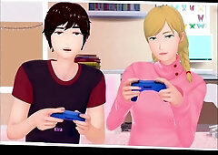 Legitimate knight pleasuring himself with his stepmom's voluptuous booty