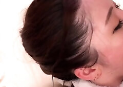 Nice deep close up of a double penetration sex